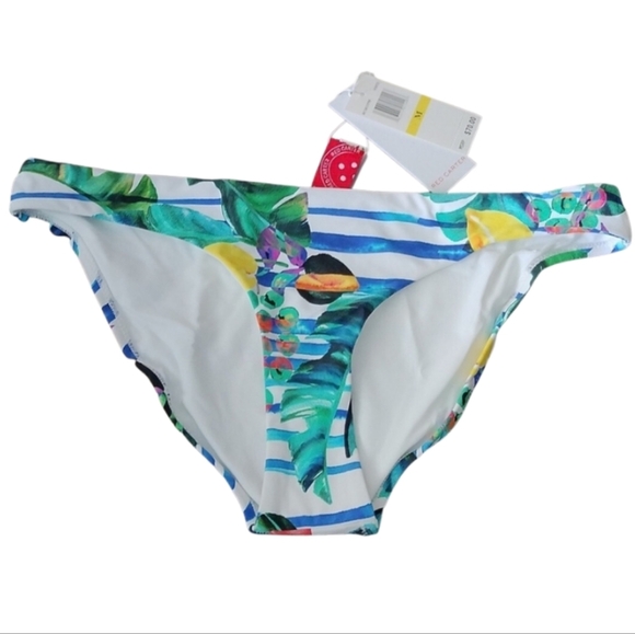 Red Carter Shore Club Elle Hipster Bikini Bottom, Multi, Medium - Picture 6 of 10